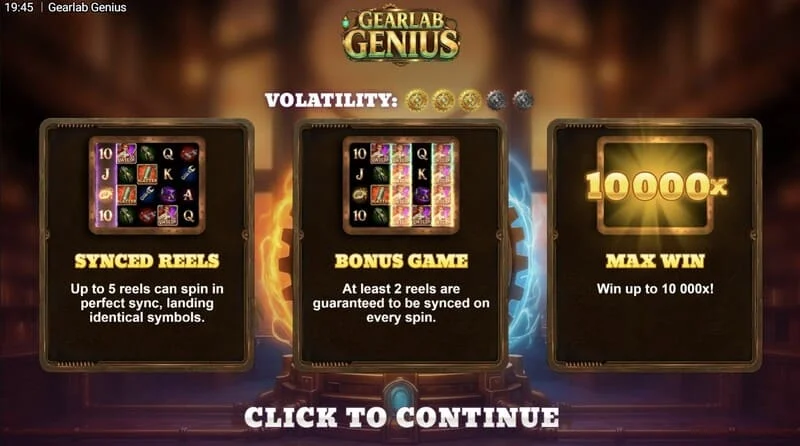 Gearlab Genius - Spark of Genius ingyenes pörgetések