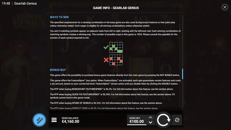 Gearlab Genius - Super Reel függőleges oszlop Wildokkal